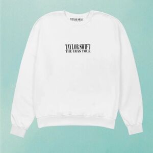 TAYLOR SWIFT | THE ERAS TOUR WHITE CREWNECK